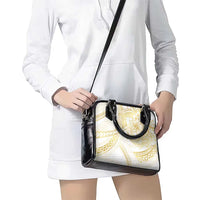 Samoa Lotu Tamaiti Gold Shoulder Handbag Teuila Tatau - Polynesian Pride