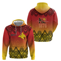 Papua New Guinea 1975 To The Future Personalised Hoodie Sepik Masks LT7 - Polynesian Pride