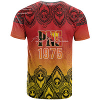 Papua New Guinea 1975 To The Future Personalised T Shirt Sepik Masks LT7 - Polynesian Pride