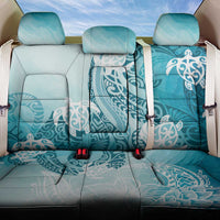 Polynesia Turtle Back Car Seat Cover Watercolor Abstract Style LT7 One Size Blue - Polynesian Pride
