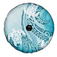 Polynesia Turtle Spare Tire Cover Watercolor Abstract Style LT7 - Polynesian Pride