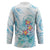Sea Blue Polynesian Jellyfish Hockey Jersey Watercolor Glows - Polynesian Pride