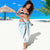 Sea Blue Polynesian Jellyfish Sarong Watercolor Glows - Polynesian Pride