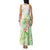 Summer Green Polynesian Jellyfish Family Matching Tank Maxi Dress and Hawaiian Shirt Watercolor Glows - Polynesian Pride