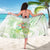 Summer Green Polynesian Jellyfish Sarong Watercolor Glows - Polynesian Pride