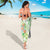 Summer Green Polynesian Jellyfish Sarong Watercolor Glows - Polynesian Pride
