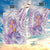Lavender Polynesian Jellyfish Garden Flag Watercolor Glows - Polynesian Pride