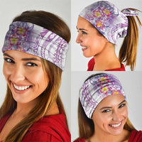 Lavender Polynesian Jellyfish Neck Gaiter Watercolor Glows - Polynesian Pride