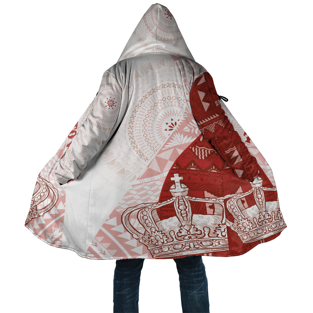 Queen Victoria School Fiji Vulinitu Tovata House Cloak Masi Tapa LT7 Unisex Red - Polynesian Pride