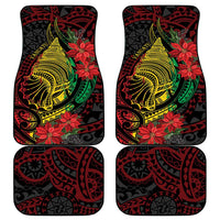 Vanuatu Meri Krismas Car Mats Conch Shell Tribal Art