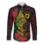 Vanuatu Meri Krismas Long Sleeve Button Shirt Conch Shell Tribal Art