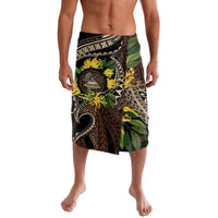Samoa Moso'oi Flowers Tatau Lavalava Festive Tapa Brown LT7 Brown - Polynesian Pride