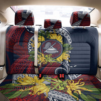 Samoa Moso'oi Flowers Tatau Back Car Seat Cover Festive National Color LT7 - Polynesian Pride