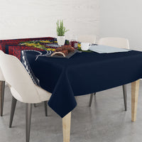 Samoa Moso'oi Flowers Tatau Tablecloth Festive National Color LT7 - Polynesian Pride