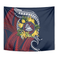 Samoa Moso'oi Flowers Tatau Tapestry Festive National Color LT7 - Polynesian Pride