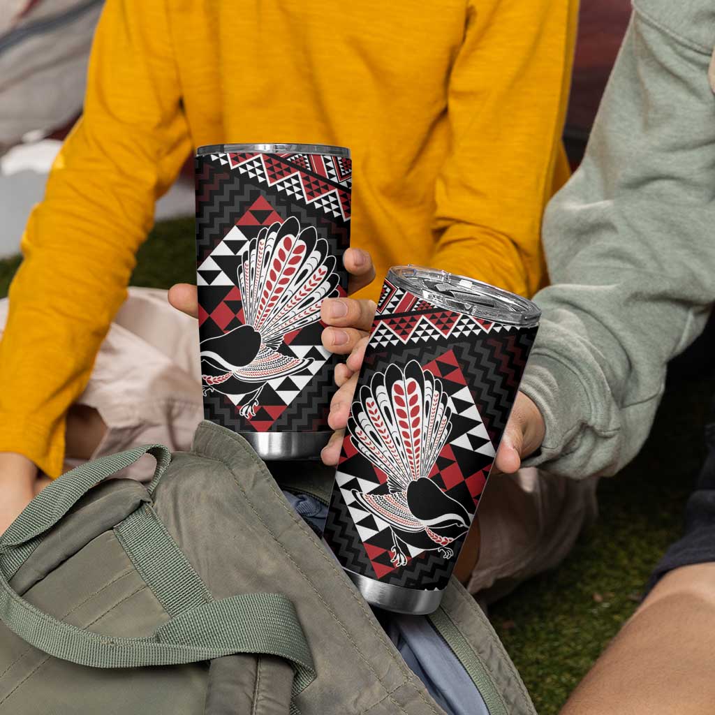 Taniko Aotearoa Tumbler Cup Poutama Mix Piwakawaka