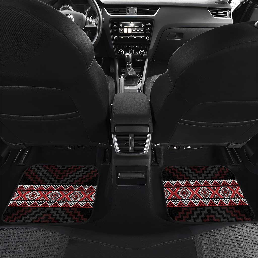 Taniko Aotearoa Car Mats Poutama Mix Piwakawaka - Ver02