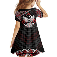 Taniko Aotearoa Family Matching Summer Maxi Dress and Hawaiian Shirt Poutama Mix Piwakawaka - Ver02 LT7 - Polynesian Pride