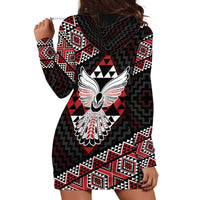 Taniko Aotearoa Hoodie Dress Poutama Mix Piwakawaka - Ver02 LT7 - Polynesian Pride