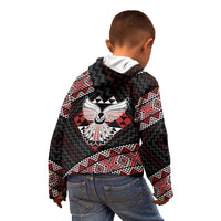 Taniko Aotearoa Kid Hoodie Poutama Mix Piwakawaka - Ver02 LT7 - Polynesian Pride