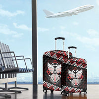 Taniko Aotearoa Luggage Cover Poutama Mix Piwakawaka - Ver02 LT7 - Polynesian Pride