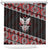 Taniko Aotearoa Shower Curtain Poutama Mix Piwakawaka - Ver02