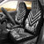 Maori Tukutuku Taniko Motifs Car Seat Cover Black Poutama Mix Kowhaiwhai