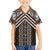 Maori Tukutuku Taniko Motifs Hawaiian Shirt Brown Poutama Mix Kowhaiwhai
