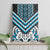 Maori Tukutuku Taniko Motifs Canvas Wall Art Turquoise Poutama Mix Kowhaiwhai