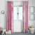 Polynesian Women's Day Window Curtain Plumeria Passion - Pink LT7 - Polynesian Pride