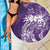 Polynesian Women's Day Beach Blanket Plumeria Passion - Purple LT7 - Polynesian Pride