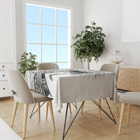 Polynesian Women's Day Tablecloth Plumeria Passion - White LT7 - Polynesian Pride