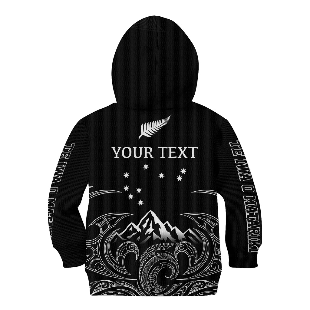 Personalised New Zealand Kid Hoodie Maori Te Iwa o Matariki LT7 - Polynesian Pride