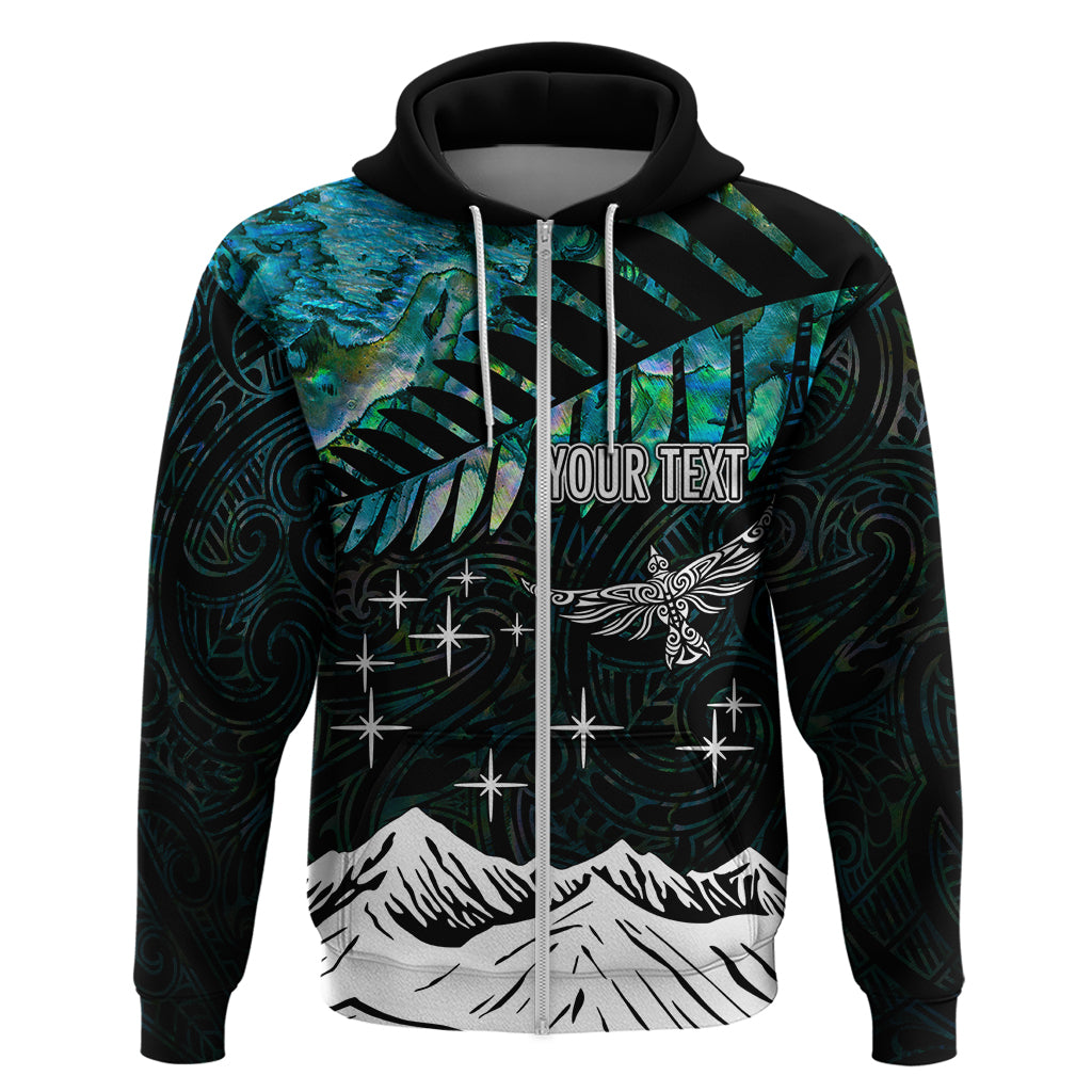 Personalised Maori New Year Hoodie Matariki Mix Paua Shell LT7 - Polynesian Pride