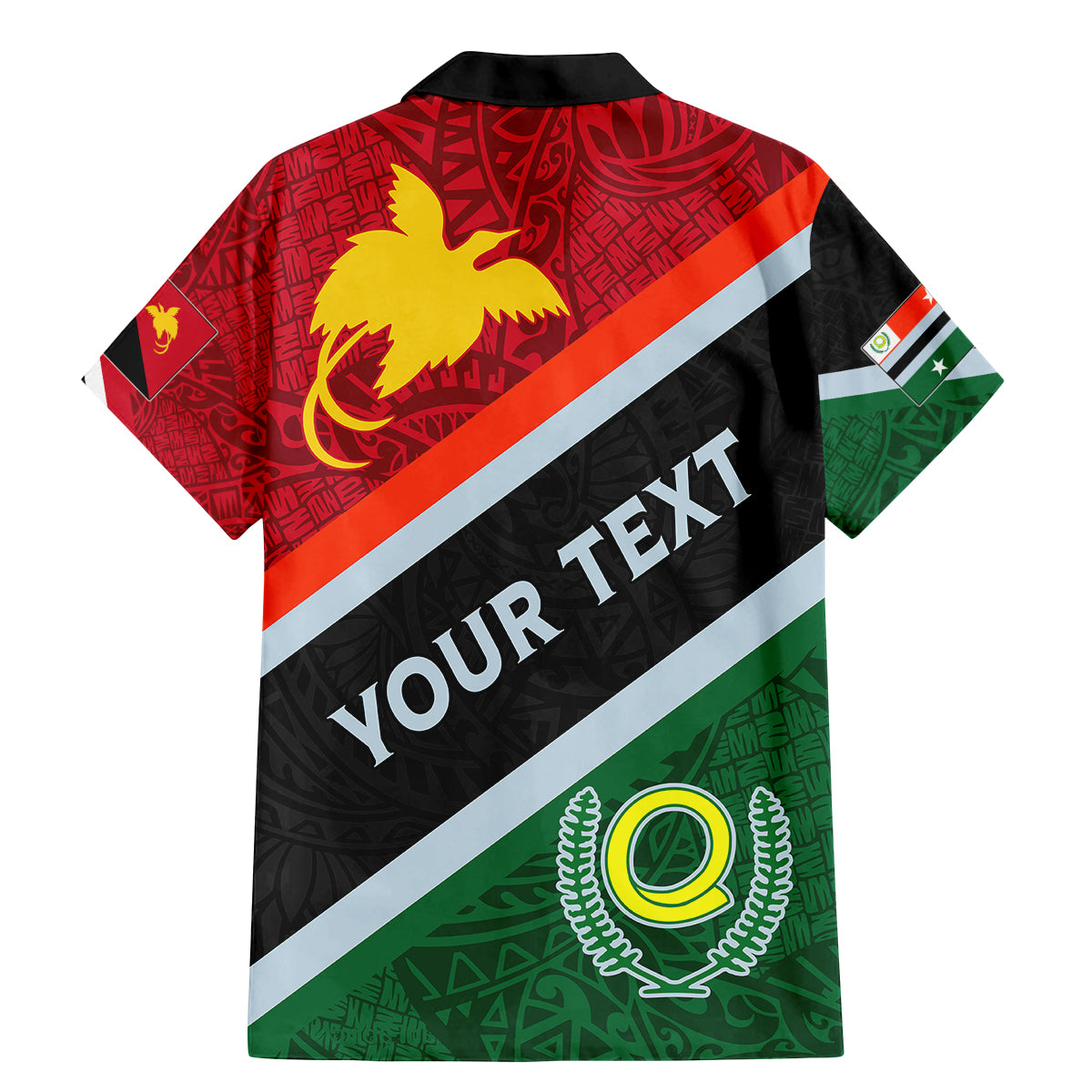 Personalised Penama and Papua New Guinea Day Family Matching Mermaid Dress and Hawaiian Shirt Emblem Mix Style LT7 - Polynesian Pride