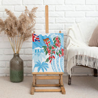 Bula Fiji Day Tagimaucia Palms Canvas Wall Art Toso Mai Viti LT7 - Polynesian Pride