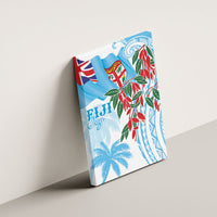 Bula Fiji Day Tagimaucia Palms Canvas Wall Art Toso Mai Viti LT7 - Polynesian Pride