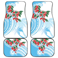 Bula Fiji Day Tagimaucia Palms Car Mats Toso Mai Viti LT7 - Polynesian Pride