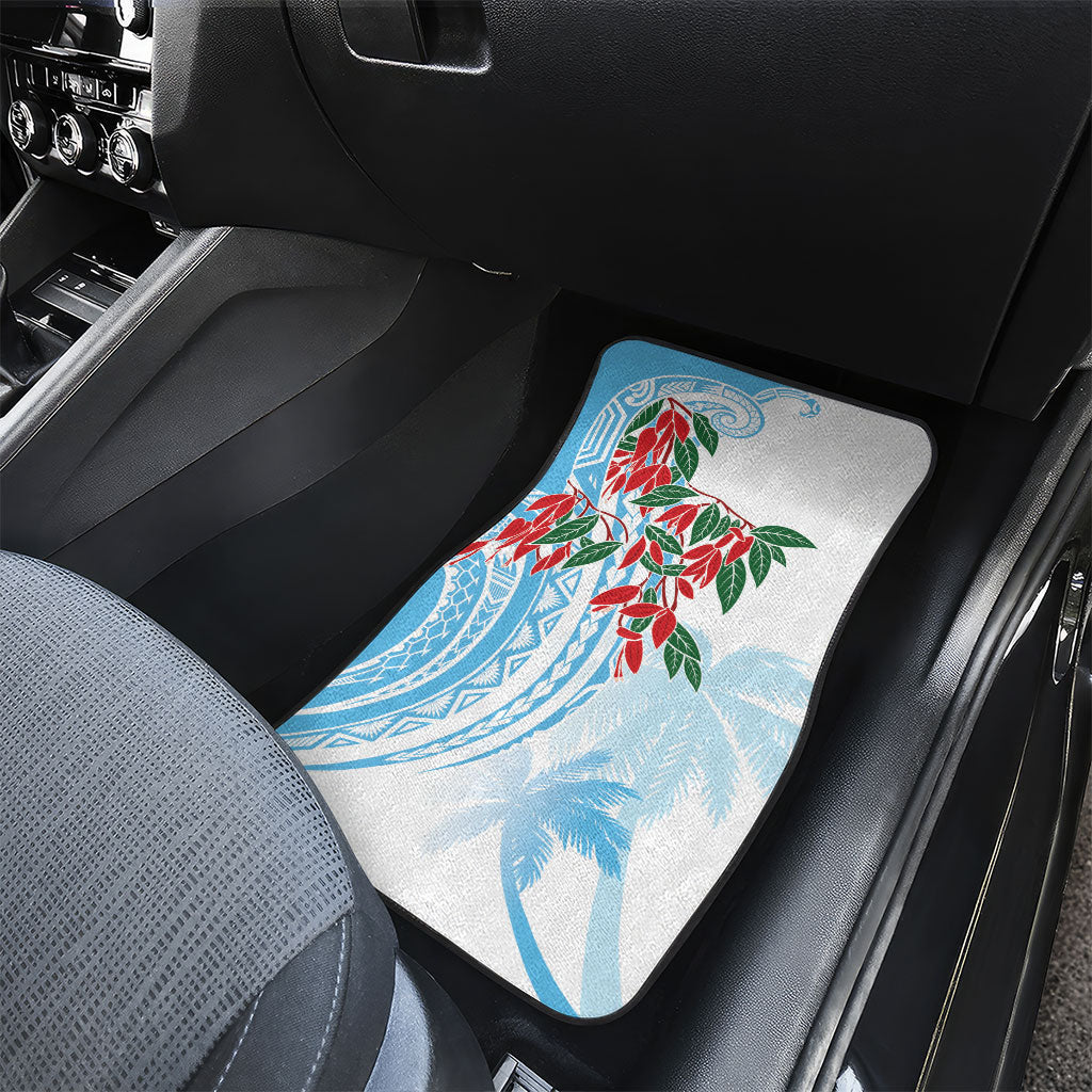 Bula Fiji Day Tagimaucia Palms Car Mats Toso Mai Viti LT7 - Polynesian Pride