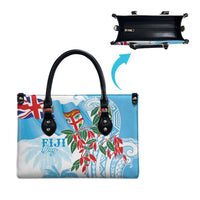 Bula Fiji Day Tagimaucia Palms Leather Bag Toso Mai Viti