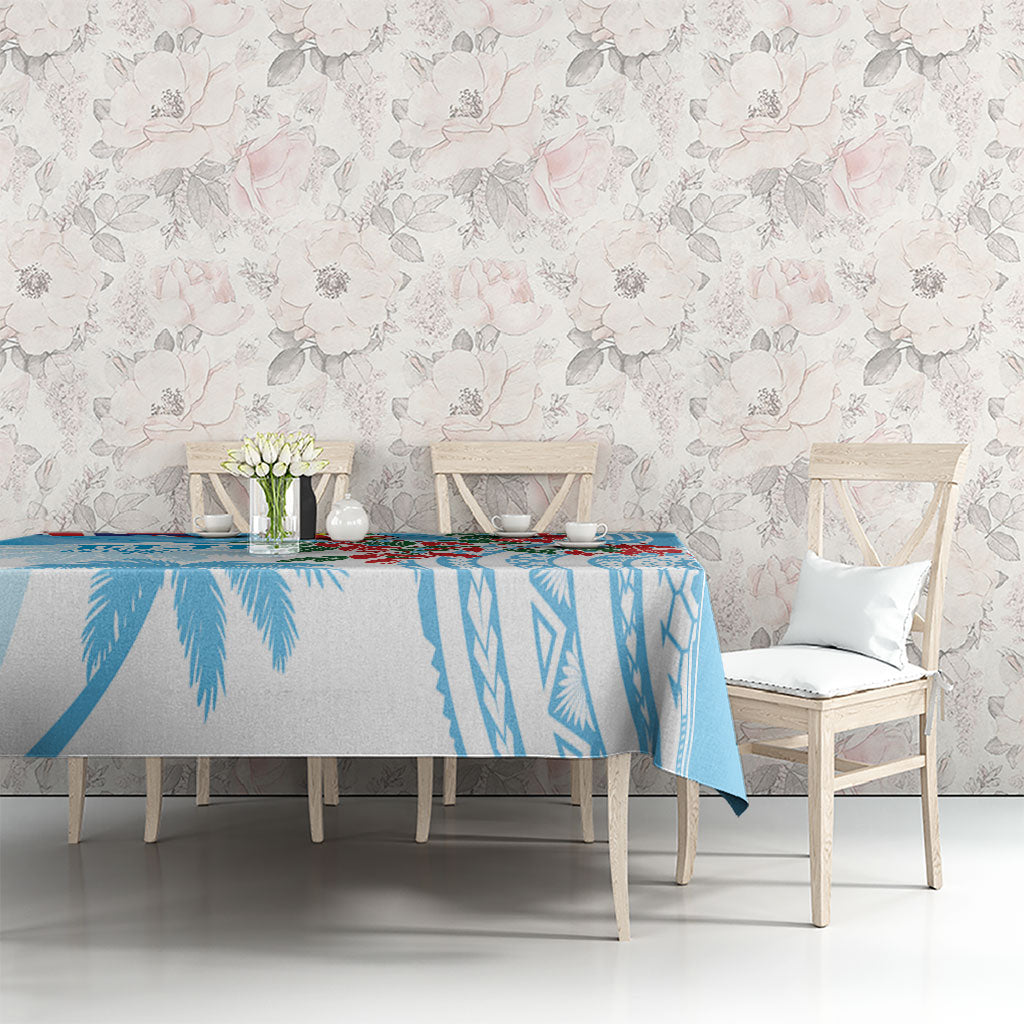 Bula Fiji Day Tagimaucia Palms Tablecloth Toso Mai Viti LT7 - Polynesian Pride