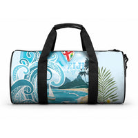 Bula Fiji Seascape Duffle Bag Fiji Day - Islands Heritage LT7 One size Multicolor - Polynesian Pride