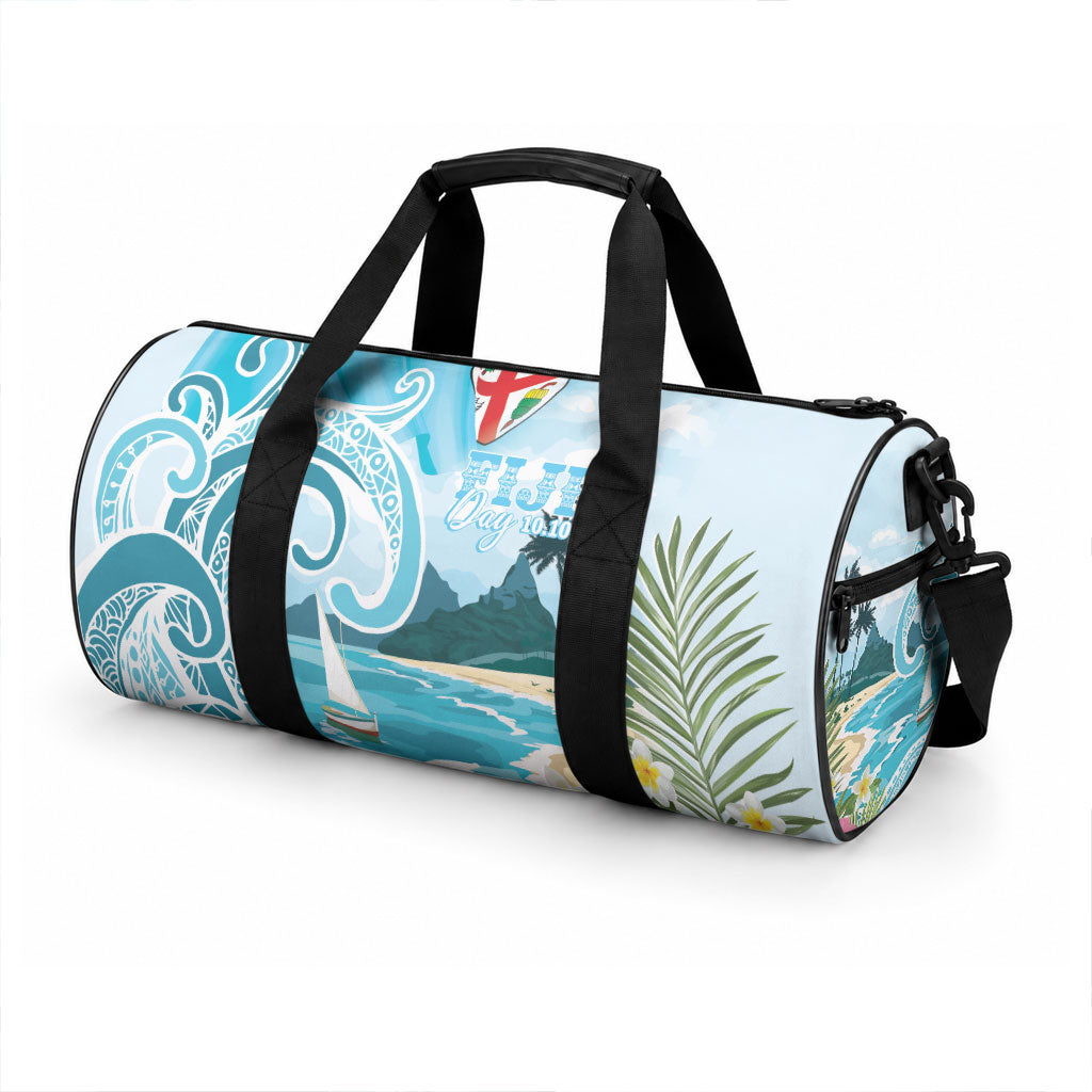 Bula Fiji Seascape Duffle Bag Fiji Day - Islands Heritage LT7 - Polynesian Pride