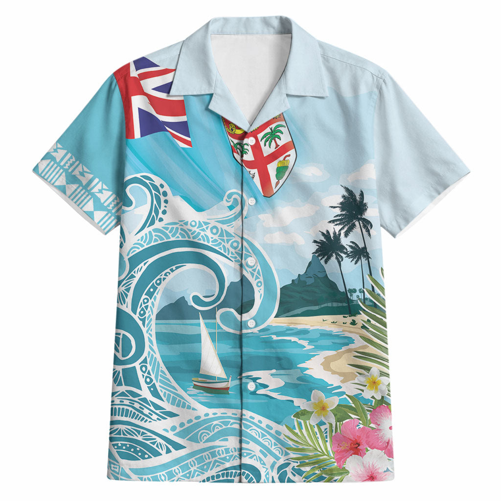 Bula Fiji Seascape Hawaiian Shirt Fiji Day - Islands Heritage LT7 Multicolor - Polynesian Pride