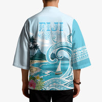 Bula Fiji Seascape Kimono Fiji Day - Islands Heritage LT7 - Polynesian Pride