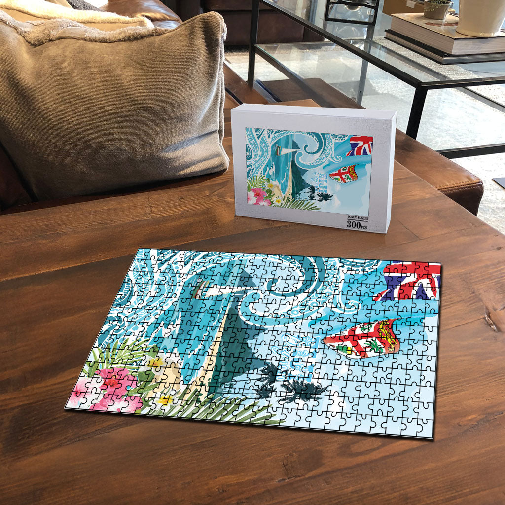 Bula Fiji Seascape Puzzle Fiji Day - Islands Heritage LT7 - Polynesian Pride