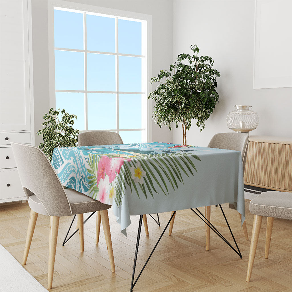 Bula Fiji Seascape Tablecloth Fiji Day - Islands Heritage LT7 - Polynesian Pride