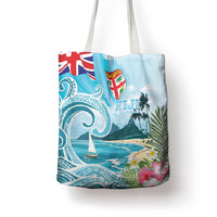 Bula Fiji Seascape Tote Bag Fiji Day - Islands Heritage LT7 - Polynesian Pride