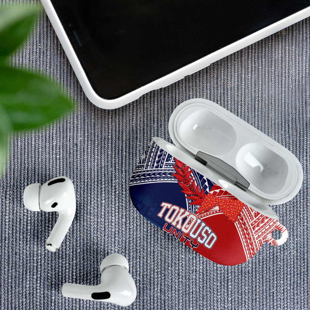 TokoUso Tonga Samoa Brothers Forever AirPods Case Ulafala and Heilala Unity LT7 - Polynesian Pride