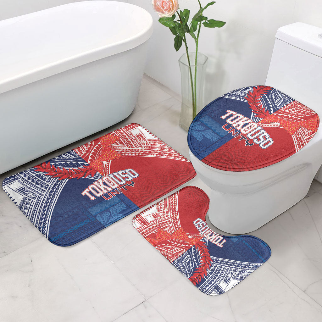 TokoUso Tonga Samoa Brothers Forever Bathroom Set Ulafala and Heilala Unity LT7 - Polynesian Pride